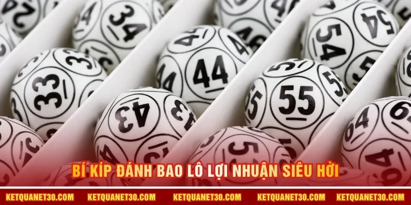 Bí kíp đánh bao lô lợi nhuận siêu hời 