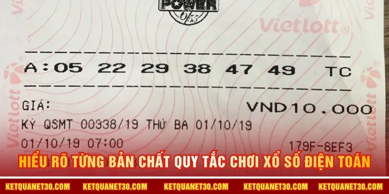 Hiểu rõ từng bản chất quy tắc chơi xổ số điện toán