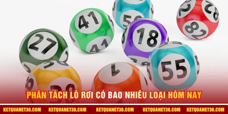 Phân tách lô rơi có bao nhiêu loại hôm nay