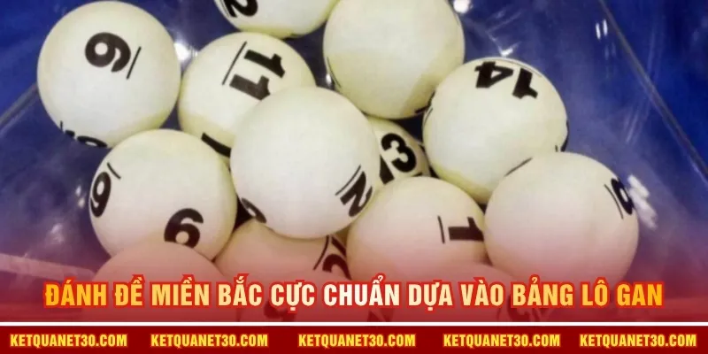 Đánh đề miền Bắc cực chuẩn dựa vào bảng lô gan